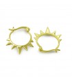 ROCK STAR HOOP EARRINGS