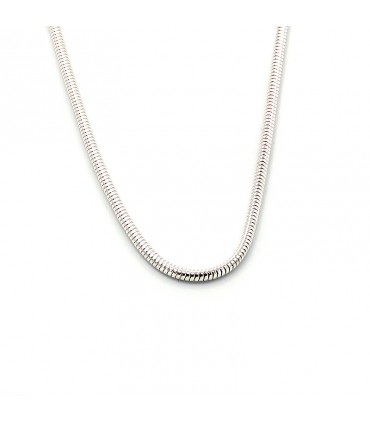 CADENA / COLLAR SNAKE RODONA 3mm