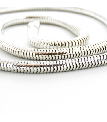 CADENA / COLLAR SNAKE REDONDA 3mm