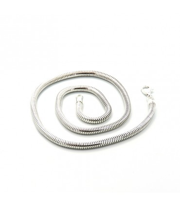 CADENA / COLLAR SNAKE RODONA 3mm
