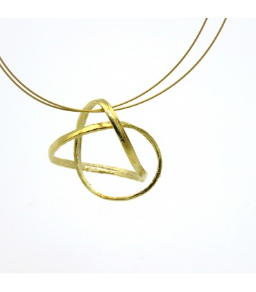 COLGANTE INFINITY BAÑO DE ORO (ORFEGA)