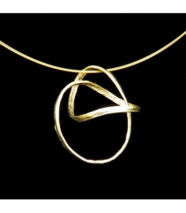 COLGANTE INFINITY BAÑO DE ORO (ORFEGA)