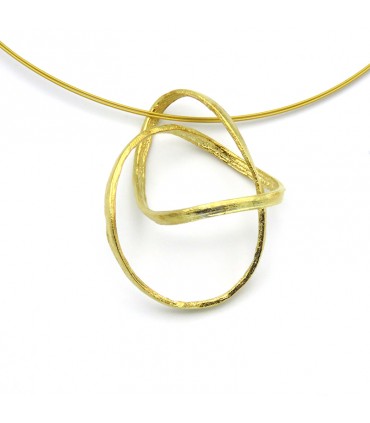 COLGANTE INFINITY BAÑO DE ORO (ORFEGA)