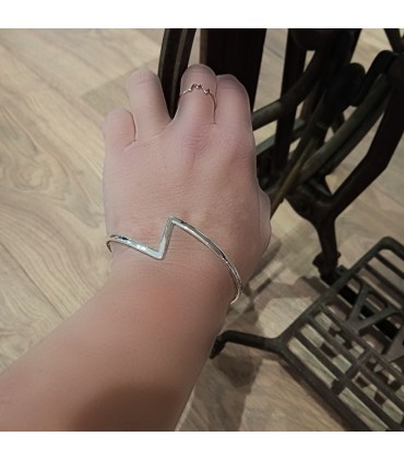 PULSERA RÍGIDA ZIG ZAG