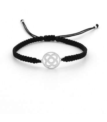 FLOWER OF BARCELONA ROUND MACRAME BRACELET (PANOT)