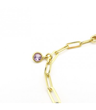 PULSERA  ESLABONES MULTICOLOR