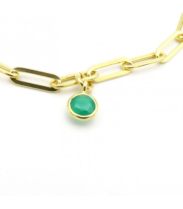 PULSERA  ESLABONES MULTICOLOR